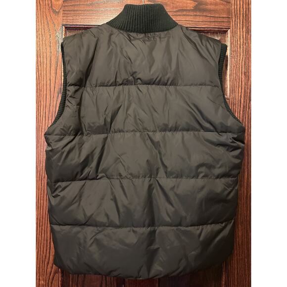 NWT Express Puffer Vest Mens XL Black Mock Neck Full Zip Pockets Sleeveless - Picture 3 of 4